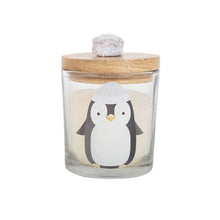 Load image into Gallery viewer, Frosty Vanilla Winter Penguin Candle