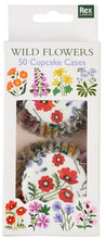 Load image into Gallery viewer, Cupcake cases - Wild Flowers