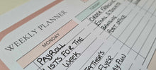 Load image into Gallery viewer, FREE Weekly Planner Digital Download