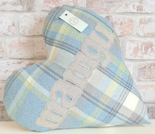 Load image into Gallery viewer, Heart Shaped Cushion With Wording