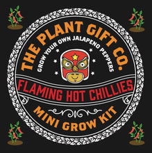 Load image into Gallery viewer, Flaming Hot Chillies. Eco Mini Chilli Grow Kit
