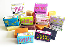 Load image into Gallery viewer, Filthy Scrubber Soap Bar Funny Rude Novelty Gift