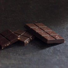 Load image into Gallery viewer, Ginger Lime. Dark chocolate w. ginger & lime. Vegan. 50g bar