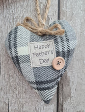 Load image into Gallery viewer, Happy Father's Day Heart (5 Colours to choose)