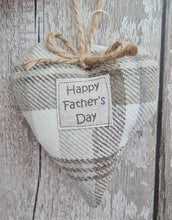 Load image into Gallery viewer, Happy Father's Day Heart (5 Colours to choose)