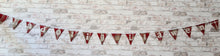 Load image into Gallery viewer, Christmas Bunting with Wording