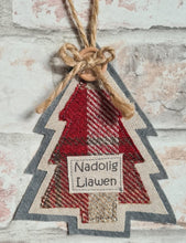Load image into Gallery viewer, Flat Christmas Tree Decoration