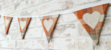 Load image into Gallery viewer, Autumn Heart Bunting