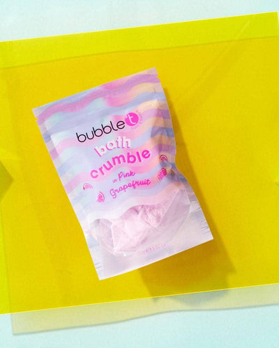 Bubble Bath Crumble - Pink Grapefruit (100g)