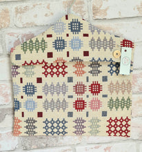 Load image into Gallery viewer, Welsh Blanket Tapestry Cotton Peg Bag