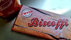 Cwtsh Biscoffi Chocolate Bar