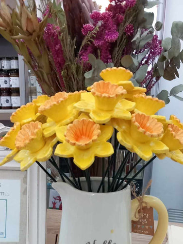 Single Ceramic Daffodil