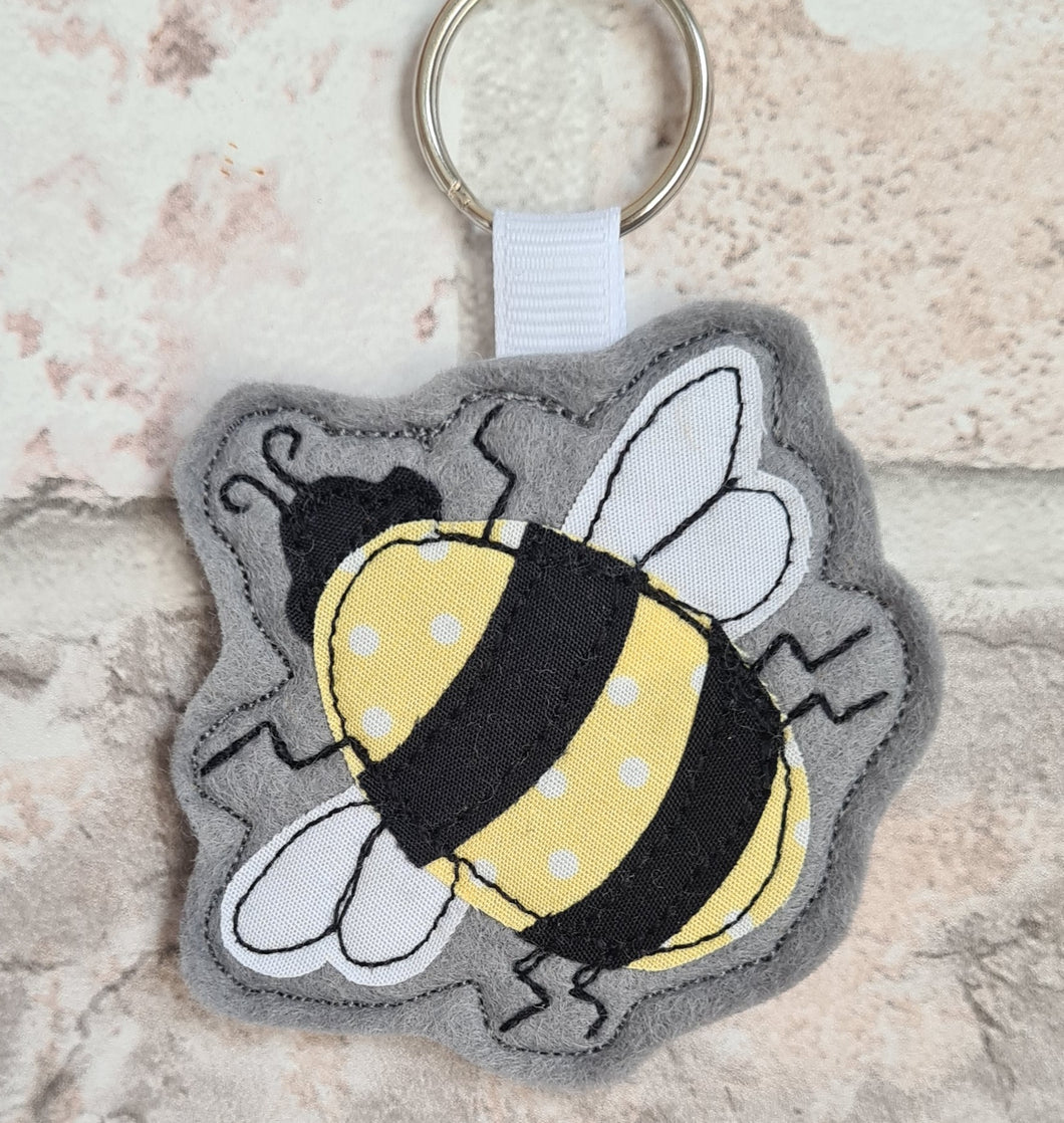 Bee Keyring