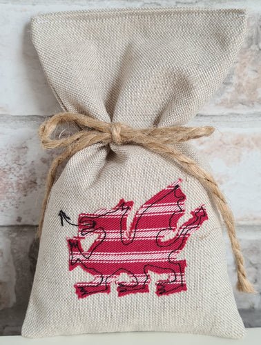 Welsh Dragon Lavender Bag
