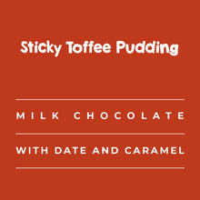 Load image into Gallery viewer, Sticky Toffee Pudding - Milk Chocolate Bar