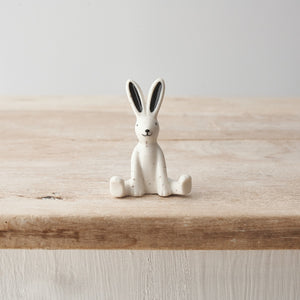 Speckled Porcelain Rabbit, 6cm