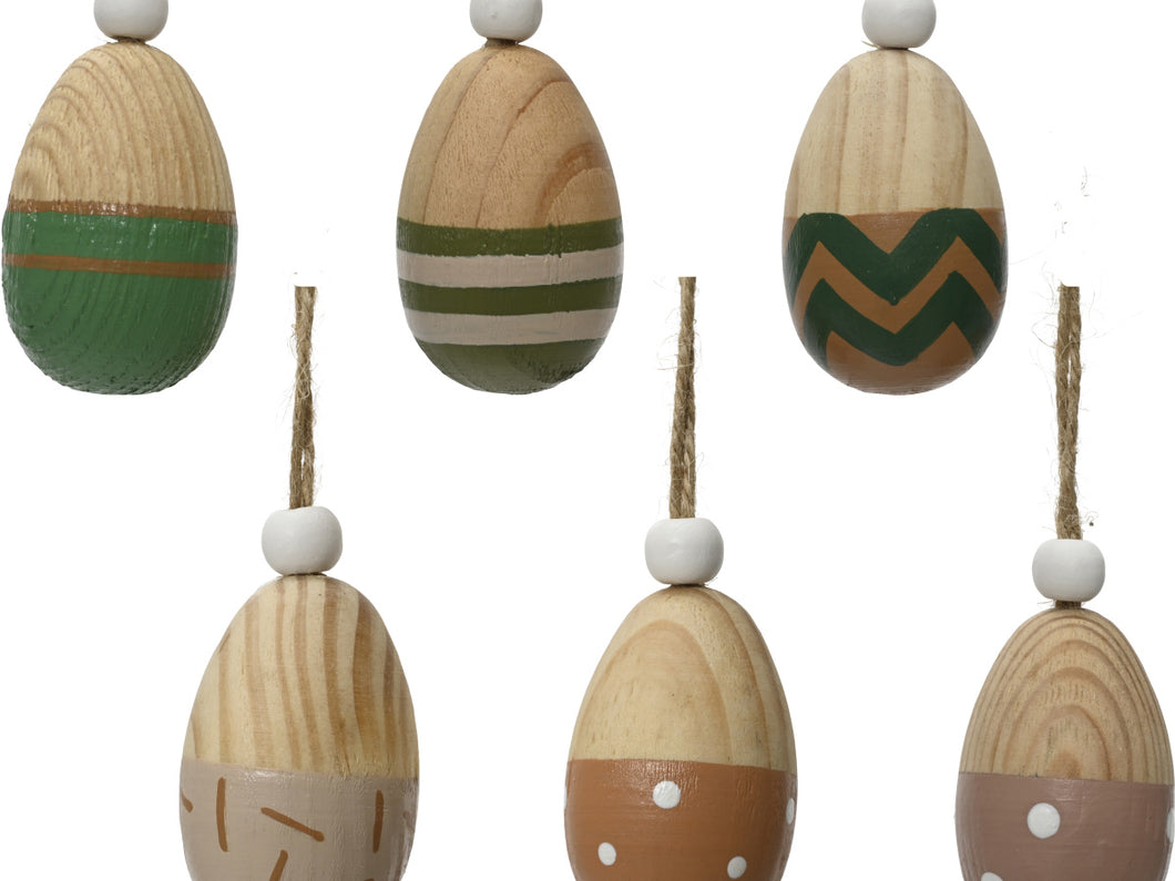 Wooden Egg Hanger, 6cm