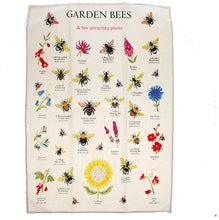 Load image into Gallery viewer, Tea Towel - Garden Bees