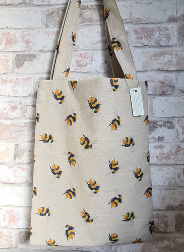 DISCONTINUED HALF PRICE Bee Print Shopping Bag