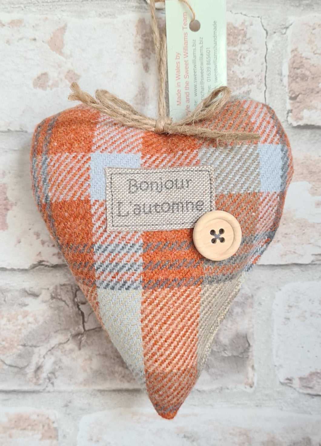 Bonjour L'automne Heart