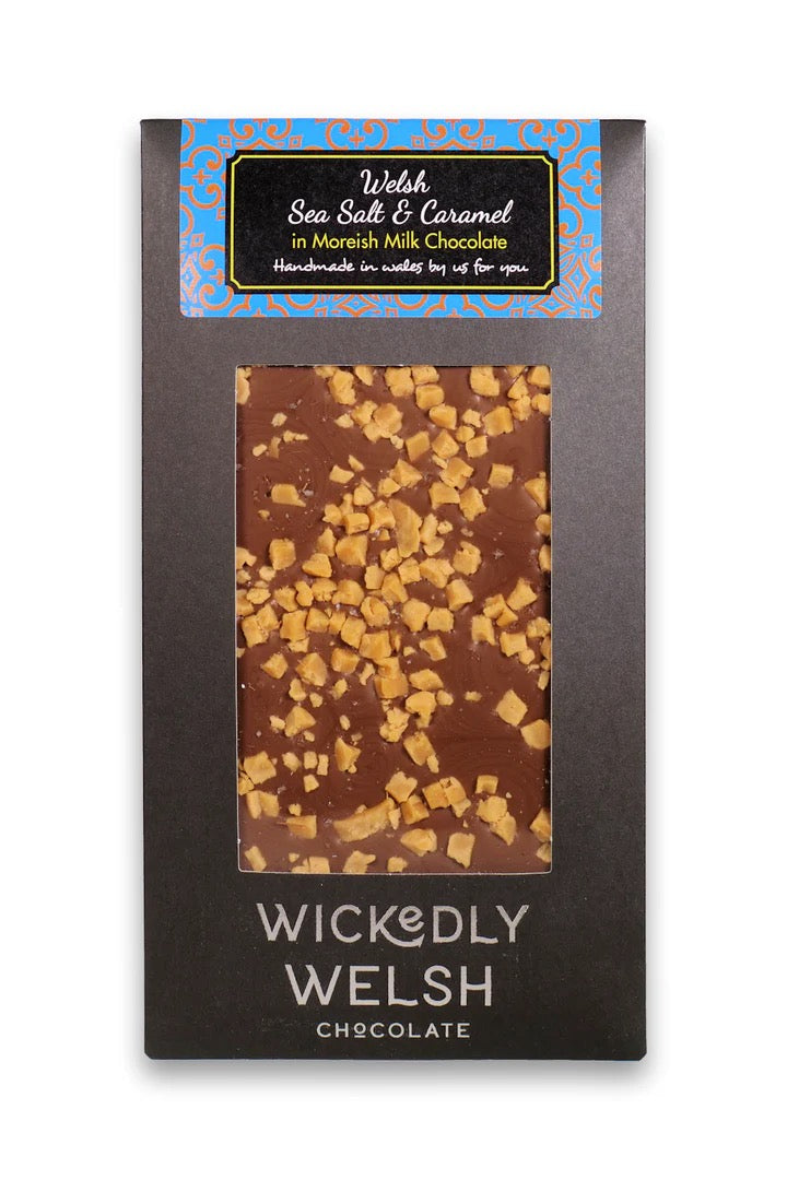 Wickedly Welsh Sea Salt & Caramel Chocolate