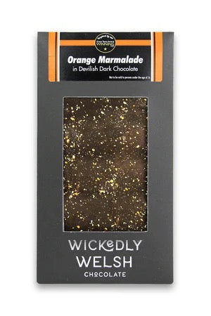 Wickedly Welsh Orange Marmalade & Cointreau Chocolate