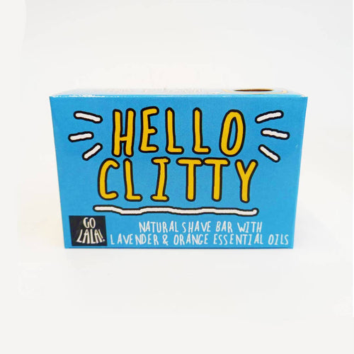 Hello Clitty - Shave bar Funny Rude Novelty Gift