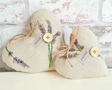 Load image into Gallery viewer, Lavender Print Heart