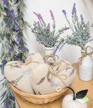 Load image into Gallery viewer, Lavender Print Heart