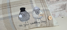 Load image into Gallery viewer, Wedding Sheep Cushion