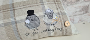 Wedding Sheep Cushion