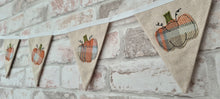 Load image into Gallery viewer, Autumn Pumpkin Bunting