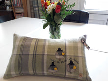 Load image into Gallery viewer, Personalised Cushion (your choice of wording) - Rectangle with Sheep