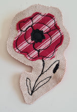 Load image into Gallery viewer, Poppy Brooch