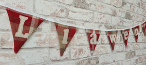 Christmas Bunting with Wording