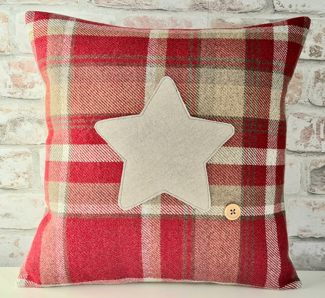 Square Star Design Cushion