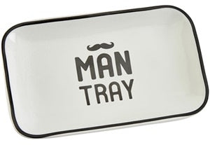 Ceramic Man Tray 16.5cm