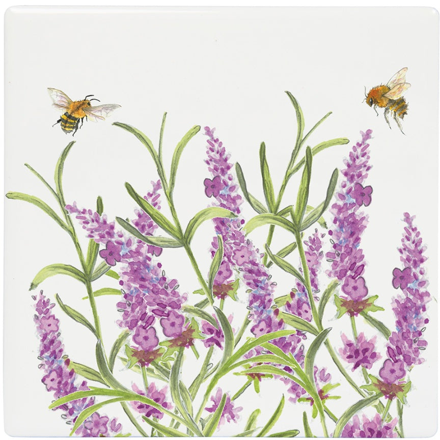 Bee-tanical Lavender Coaster
