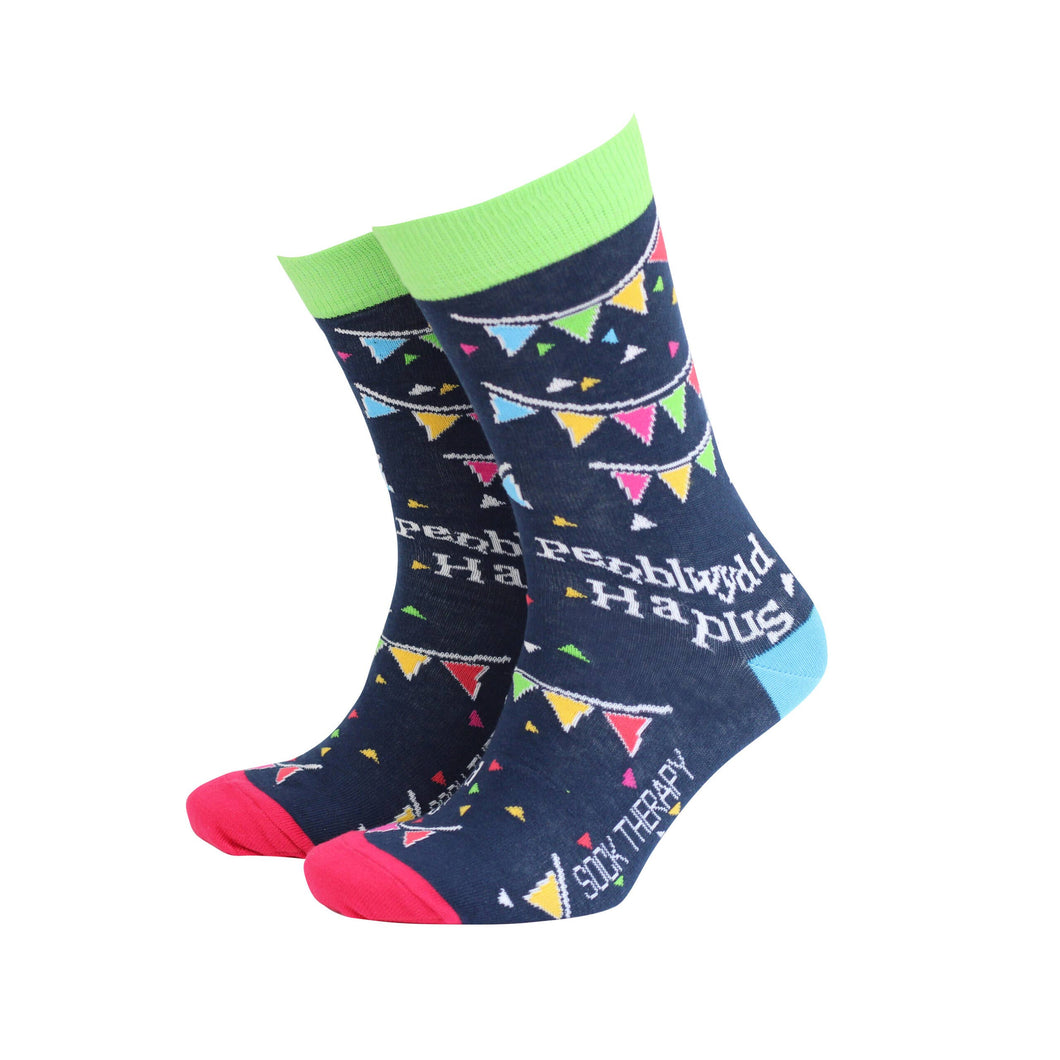 Penblwydd Hapus - Men's Welsh Bamboo Socks