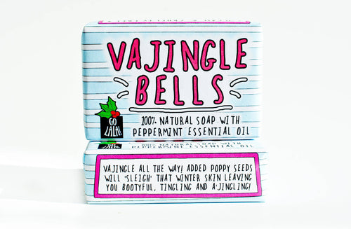 Vajingle Bells Soap Bar Funny Rude Novelty Gift