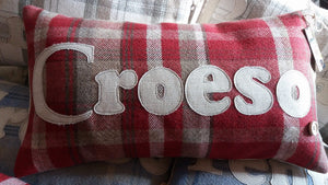 Signature Collection Croeso Cushion - 5 Colours to choose from