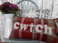 Load image into Gallery viewer, Red Signature Collection Cwtch Cushion
