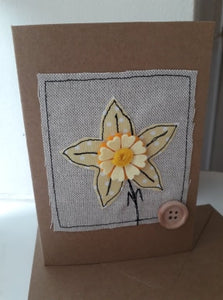 Daffodil Greetings Card