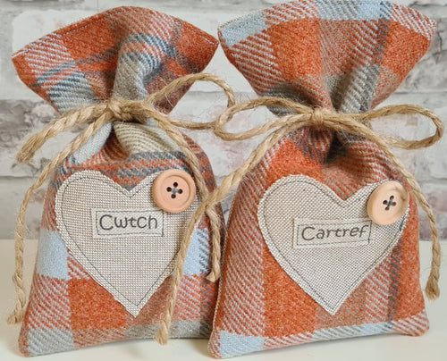 Autumn Signature Lavender Bag with ANY Word/Name