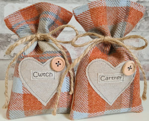 Autumn Signature Lavender Bag with ANY Word/Name
