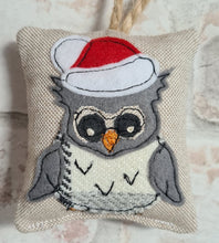 Load image into Gallery viewer, Festive Owl Hanger