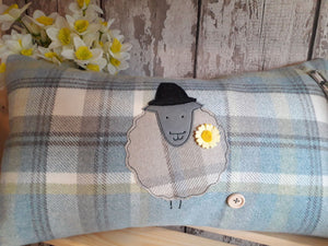 Rectangle Cushion with Large Welsh Sheep