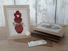 Load image into Gallery viewer, Love Spoon Greetings Card
