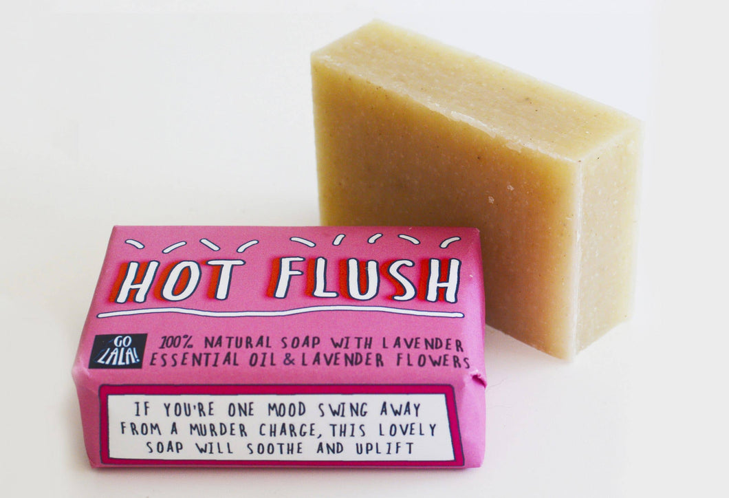 Hot Flush Soap Bar Funny Rude Novelty Gift