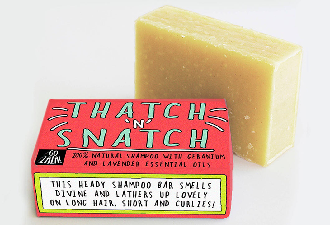 Thatch n Snatch shampoo barFunny Rude Novelty Gift Vegan